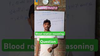 Blood relation reasoning questions [upl. by Tutto]