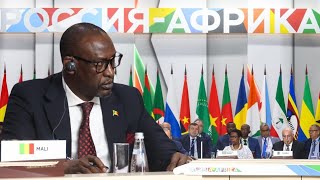 Discours du ministre Abdoulaye Diop à la première Conférence ministérielle du Forum RussieAfrique [upl. by Enasus404]