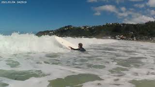 Surfing at Lyall Bay [upl. by Lancey730]