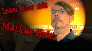 Interview mit MARKUS HEITZ auf der Frankfurter Buchmesse 2016 [upl. by Alledi]