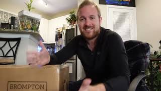 Brompton PLine Unboxing [upl. by Dlaregztif629]