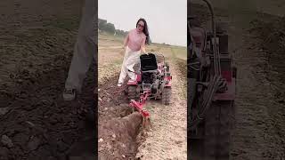 Plowing process with powerful deep plowing machine [upl. by Kjersti]