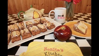 APPLE PEANUT BUTTER BARS  Bonitas Kitchen [upl. by Ive]