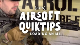 How to Load an Airsoft M4 [upl. by Zehe691]