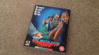 The mutilator bluray unboxing [upl. by Ahcire]