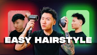 Easy Hairstyle Routine For Men [upl. by Atnovart]