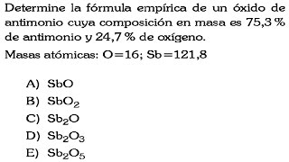 UNIDADES QUIMICAS DE MASA  FORMULA QUIMICA admisión universidadingenieríaQuímica [upl. by Brittnee]