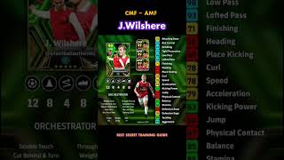 Wilshere Secret Training Guide  efootball pes guide training epic [upl. by Airetak]