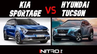 Kia Sportage 2022 vs Hyundai Tucson 2022 [upl. by Asirahc]