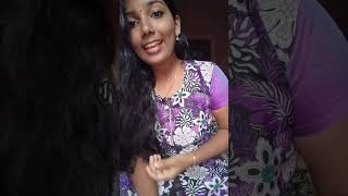 Ennu ninnu vanna Pooja P R cover shorts film songs singer [upl. by Emili965]