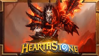 Hearthstone Deathwing Hero Skin Animations [upl. by Rebmat]