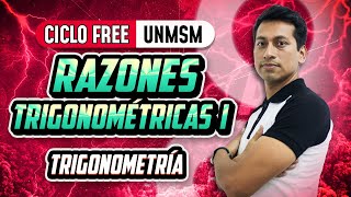 TRIGONOMETRÍA 📐 Razones trigonométricas Parte 01 🧠CICLO FREE [upl. by Anitnelav173]