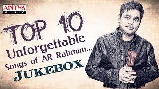 Top 10 Unforgettable Songs of AR Rahman ♫♫ You Need To Liste 🎧 [upl. by Cataldo754]