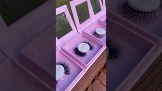 The BEST strip lashes ever Reusable lashes ft cnicolecollection viralvideo lashes minklashes [upl. by Nyrol]