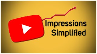 YouTube Impressions and Click Through Rate  The Difference [upl. by Donnell]