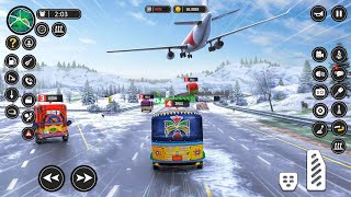 Modern Tuk Tuk Rickshaw Driving  City Mountain Auto Driver 2024  Android GamePlay 3 [upl. by Lairea]