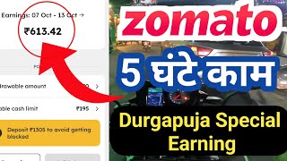 Zomato Delivery Boy Part Time Earning  zomato delivery boy salary  zomato delivery boy job apply [upl. by Pammie]