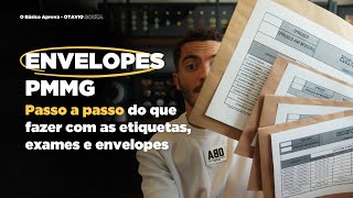 Passo a passo Envelopes etiquetas e exames PMMG [upl. by Brogle]