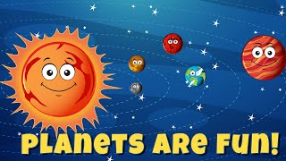 Learn the Planets of Solar System  Song for kids  Solar System Song [upl. by Gibson]