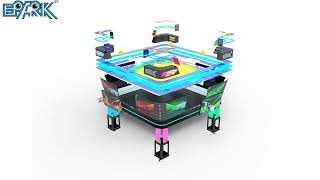 EPARK 4 Person Hockey Table 3d Videohockeytable airhockey arcadegames [upl. by Suiravad327]