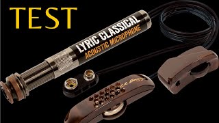 DadgadTEST  amplificazione chitarra classica LR BAGGS LYRIC demo [upl. by Gulick]