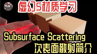 Subsurface Scattering  虚幻5材质学习 [upl. by Anirtik752]