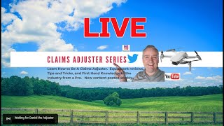 Daniel the AdjusterLive 92224Let’s talk Insurance Adjusting live [upl. by Yrotciv]