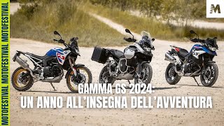 BMW R 1300 GS F 900 GS F 900 GS Adventure e F 800 GS un anno allinsegna dellavventura ENG SUB [upl. by Alrad]