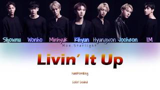 Monsta X몬스타엑스  Livin It Up JapRomEng Color Coded Lyrics [upl. by Sarina]