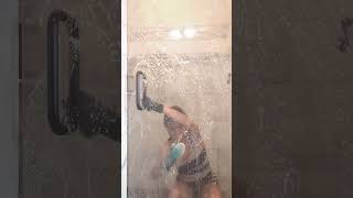 How to clean a glass shower door [upl. by Novat]