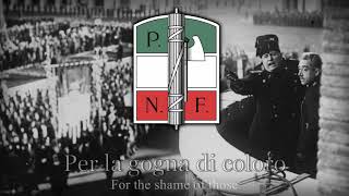 Giovinezza Inno PNF Versione 1924 Testo  PNF AnthemGiovinezza 1924 Lyrics [upl. by Kerr]