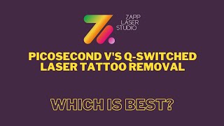 Picosecond Vs Q switched Laser Tattoo Removal  Which is best [upl. by Colman]