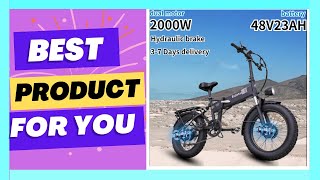 H20 PRO Electric Bicycle 2000W Dual Motor [upl. by Anirtal]