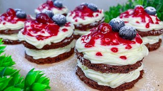 🎄🎂Das bombastischste Dessert zu Weihnachten Dessert in 15 Minuten [upl. by Nuoras61]