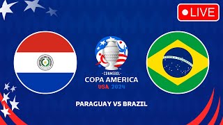 PARAGUAY vs BRAZIL Copa America 2024 Group Stage Matchday 2 Group D Preview [upl. by Sihon]