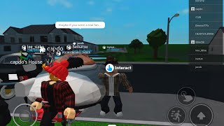 I Met Capdo in Welcome to Bloxburg [upl. by Garzon]