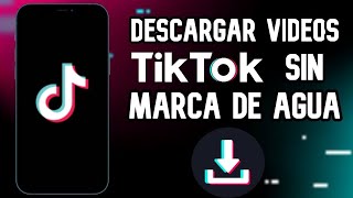 Como Descargar Videos de TikTok sin Marca de Agua Gratis 2024 [upl. by Beall413]