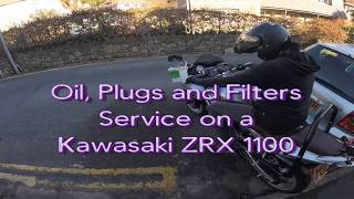 Kawasaki ZRX1100 Service [upl. by Greggs288]