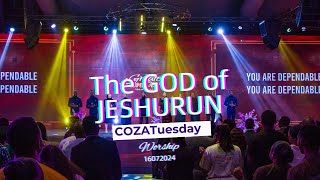 The God of Jeshurun  Worship Moment with COZA City Music  COZATuesdays 16072024 [upl. by Lakym]