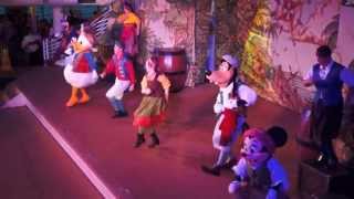 Pirate Deck party in Disney DreamPirate Lessons [upl. by Roid751]