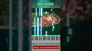 sanah  Było minęło 🎹 Piano Tutorial 🔥 Nuty shorts [upl. by Nnazus729]