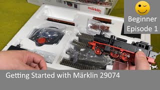 Getting started with Märklin starter set 29074 Beginner episode 1 [upl. by Gareth153]