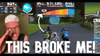 TEARS ON ZWIFT  The race that broke me [upl. by Abbye]