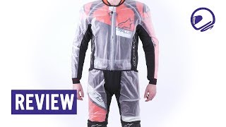 Alpinestars Racing Rain regenjas amp regenbroek review  MotorKledingCenter [upl. by Chiang415]