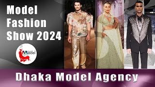 Model Fashion Show  Dhaka Model Agency  Fashion Show 2024  P3 [upl. by Aciram]