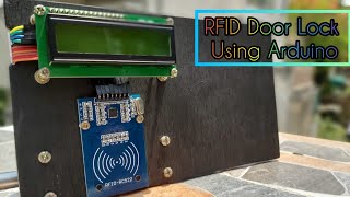 RFID Door Lock with Circuit Diagram and Code [upl. by Eenahs]