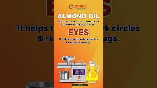 Cold Pressed Almond Oil  Pure amp Healthy Cooking Oil almondoilbenefits coldpressedoils [upl. by Aveer]