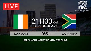 Ivory Coast vs South Africa  International Friendly Match [upl. by Jeniffer]