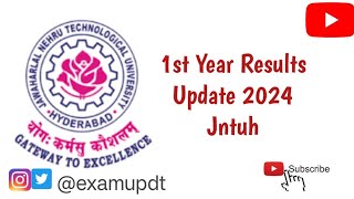 Jntuh 1st Year Result 2024 Update  jntuhupdates jntuh [upl. by Eelanej]