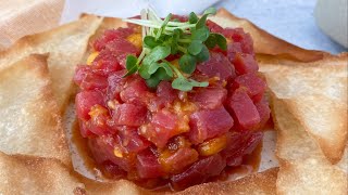 Gordon Ramsays Tuna Tartare Recipe With a Twist [upl. by Ademordna]